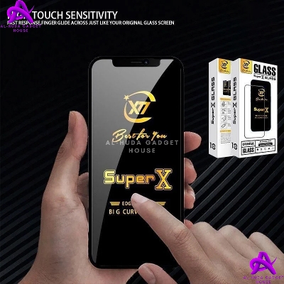 Picture of Super X / Rainbow / Privacy Tempered Glass Screen Protector Specially Designed For vivo T2X / vivo T3 LITE / vivo iQOO Z5X / vivo iQOO Z6 / vivo iQOO Z6 LITE 5G / iQOO Z3 / iQOO U5 / iQOO Z7i / iQOO Z9 LITE Edge To Edge Coverage With Easy Installation Kit