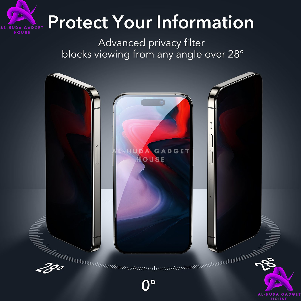 Picture of Super X / Rainbow / Privacy Tempered Glass Screen Protector Specially Designed For vivo T2X / vivo T3 LITE / vivo iQOO Z5X / vivo iQOO Z6 / vivo iQOO Z6 LITE 5G / iQOO Z3 / iQOO U5 / iQOO Z7i / iQOO Z9 LITE Edge To Edge Coverage With Easy Installation Kit