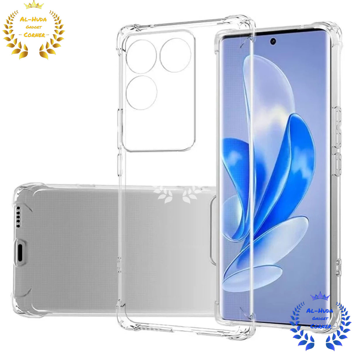 Picture of Back Cover for vivo T3 Pro / vivo iQOO Z9s Pro 5G Transparent Hybrid Hard PC Back Bumper vivo T3 Pro / vivo iQOO Z9s Pro 5G back cover