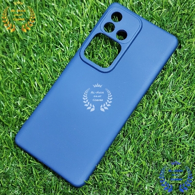 Picture of Shockproof & Transparent Crystal Clear Back Cover Case / Matte Protective Lens Flexible Back Cover for Vivo V30 Pro 5G | Slim Silicone Cover with Soft Lining Shockproof Full Body Bumper Case