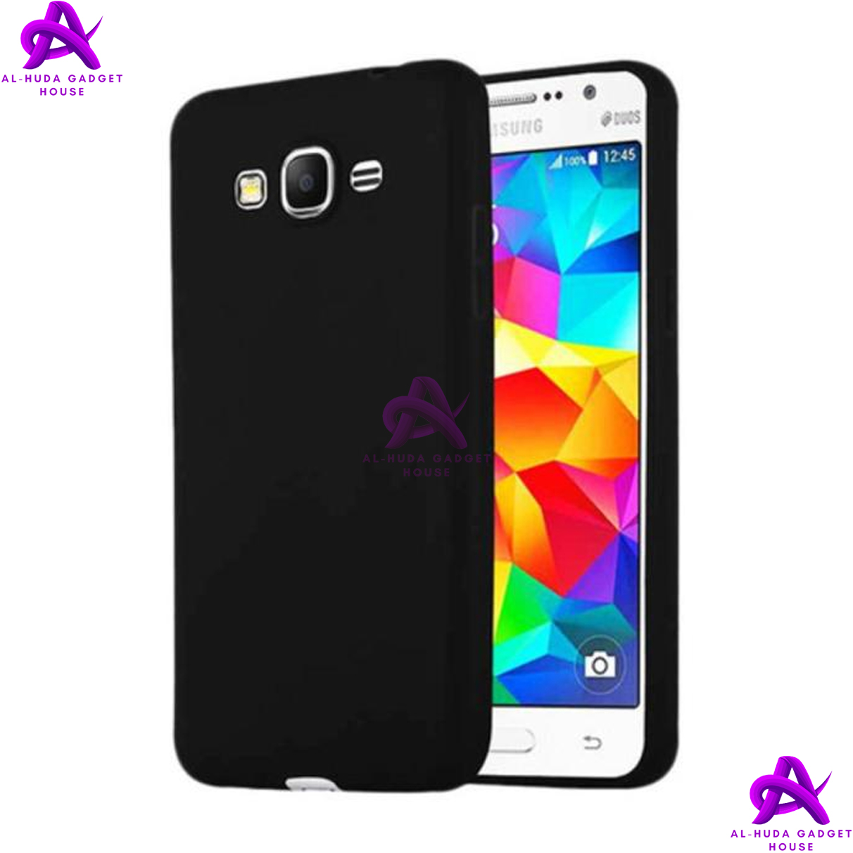 Picture of Shockproof & Transparent Crystal Clear Back Cover Case / Matte Protective Lens Flexible Back Cover for Samsung Galaxy j2 Prime / Samsung Galaxy G532 | Slim Silicone Cover with Soft Lining Shockproof Full Body Bumper Case