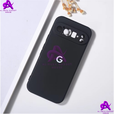 Picture of Shockproof & Transparent Crystal Clear Back Cover Case / Matte Protective Lens Flexible Back Cover for Google Pixel 9 / Google Pixel 9 Pro / Google Pixel 9 Pro XL | Slim Silicone Cover with Soft Lining Shockproof Full Body Bumper Case