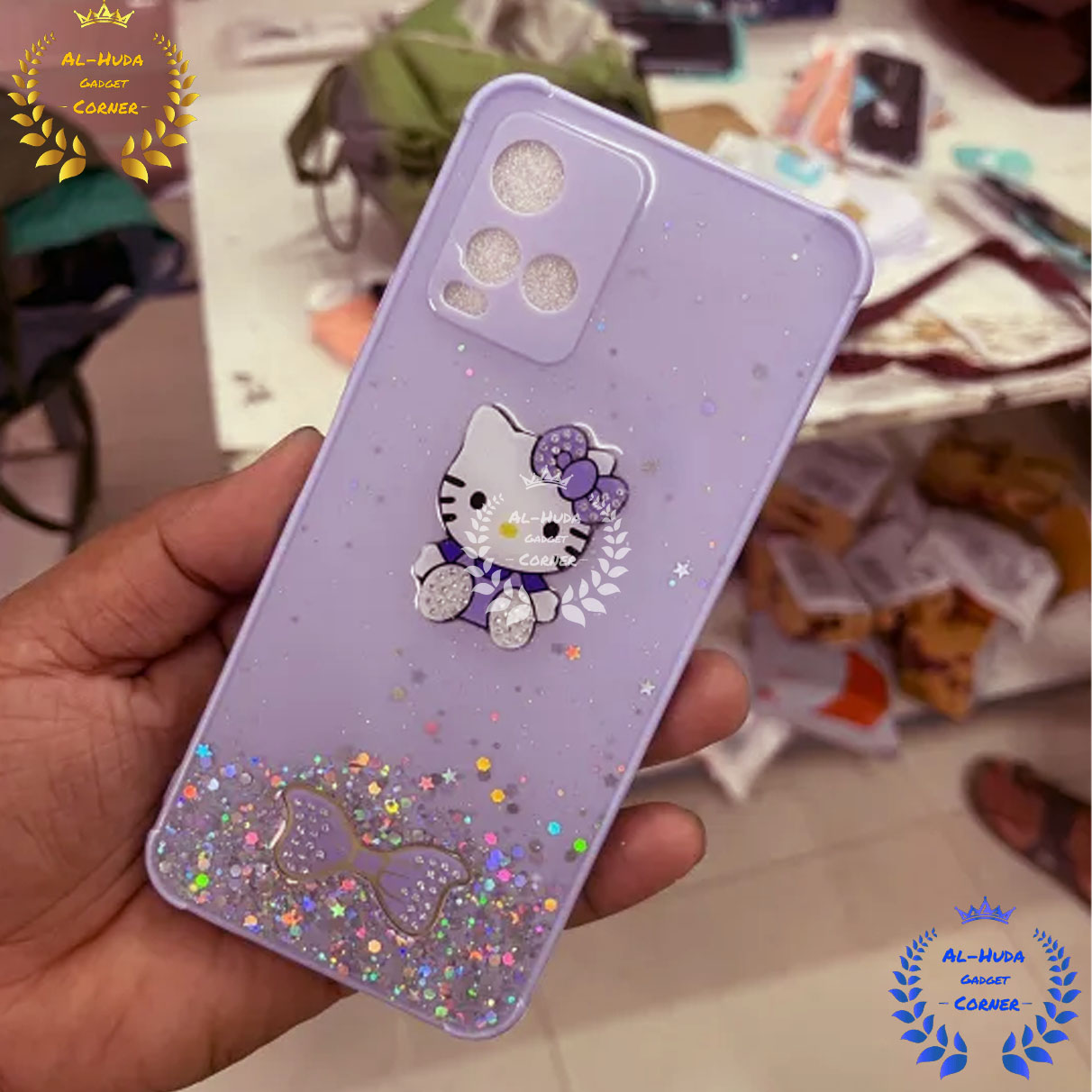 Picture of Shockproof & Transparent Crystal Clear Back Cover Case / Matte Protective Lens Flexible Back Cover for vivo Y21 / vivo Y21e / vivo Y21s / vivo Y21t / vivo Y33s | Slim Silicone Cover with Soft Lining Shockproof Full Body Bumper Case