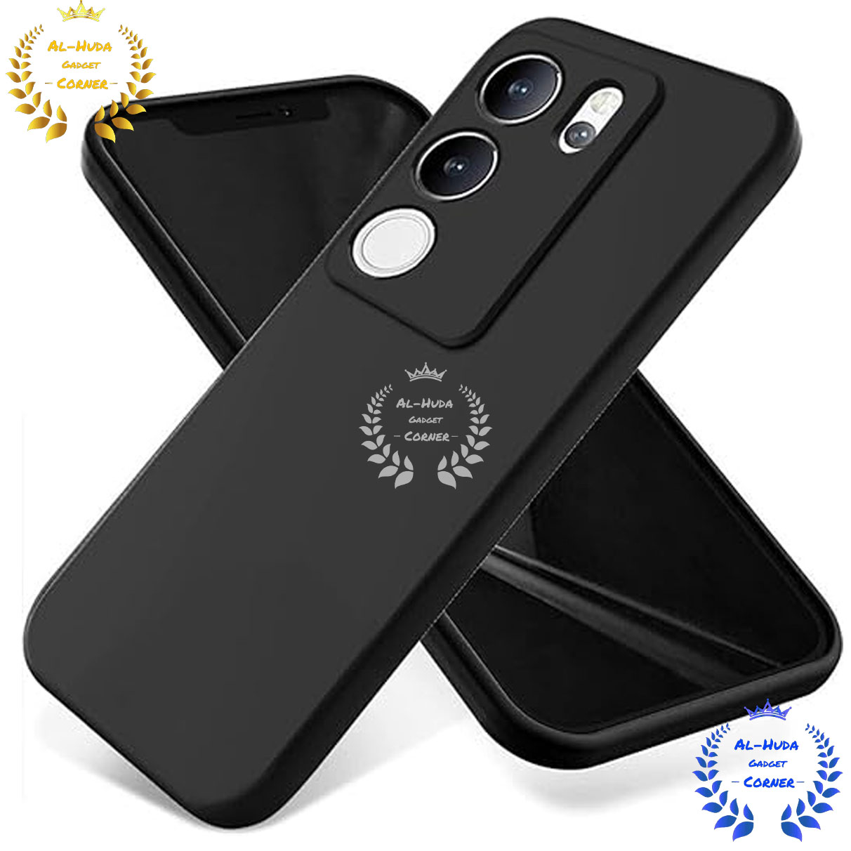 Picture of Shockproof & Transparent Crystal Clear Back Cover Case / Matte Protective Lens Flexible Back Cover for vivo V29 5G / vivo S17 / vivo S17 Pro / vivo V29 Pro | Slim Silicone Cover with Soft Lining Shockproof Full Body Bumper Case