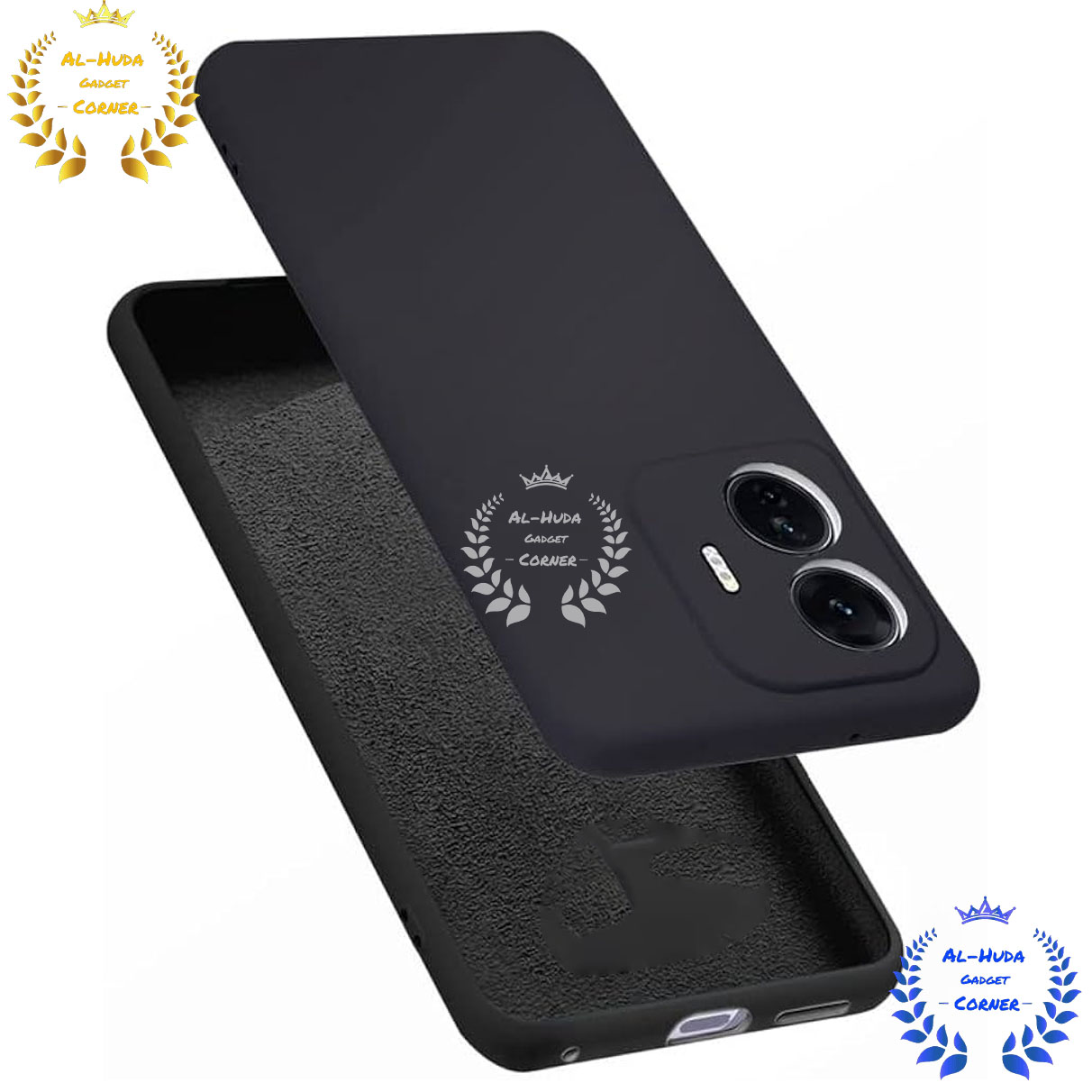 Picture of Shockproof & Transparent Crystal Clear Back Cover Case / Matte Protective Lens Flexible Back Cover for iQOO Z6 Pro / Vivo S15E / Vivo T1 Pro 5G | Slim Silicone Cover with Soft Lining Shockproof Full Body Bumper Case