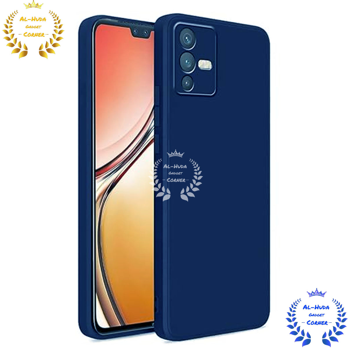 Picture of Shockproof & Transparent Crystal Clear Back Cover Case / Matte Protective Lens Flexible Back Cover for Vivo V23 5G / Vivo S12 | Slim Silicone Cover with Soft Lining Shockproof Full Body Bumper Case
