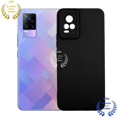 Picture of Shockproof & Transparent Crystal Clear Back Cover Case / Matte Protective Lens Flexible Back Cover for Vivo V21e 4G / Vivo Y73 | Slim Silicone Cover with Soft Lining Shockproof Full Body Bumper Case