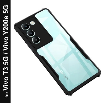 Picture of For Vivo T3 5G / Vivo Y200e 5G Transparent Premium Quality Back Cover Phone Case