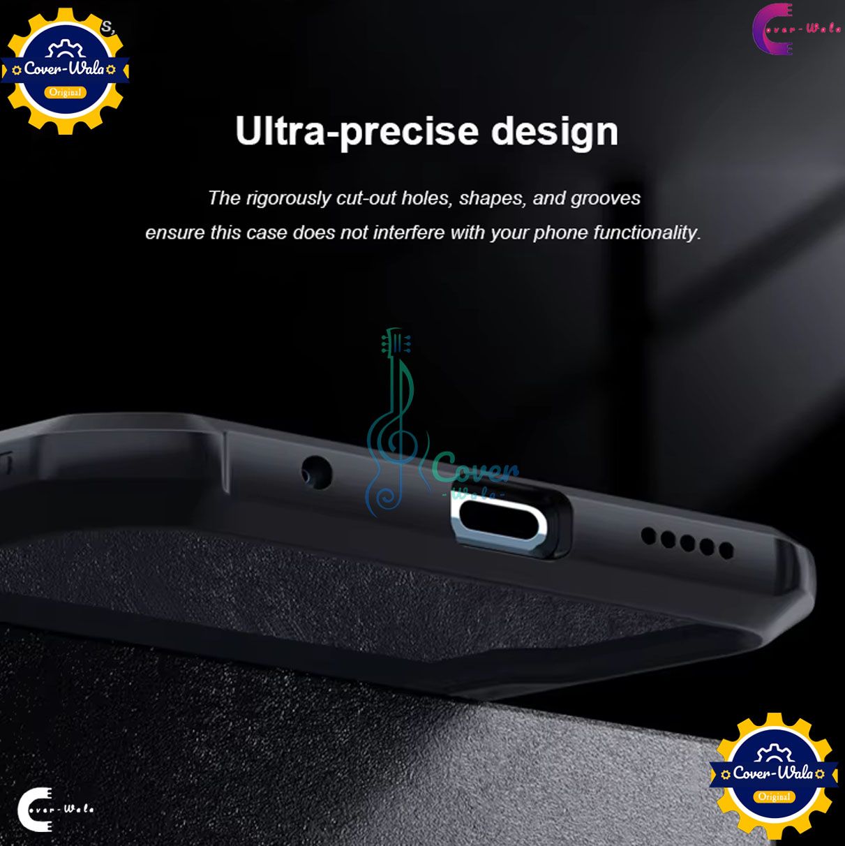 Picture of For Vivo T3 5G / Vivo Y200e 5G Transparent Premium Quality Back Cover Phone Case