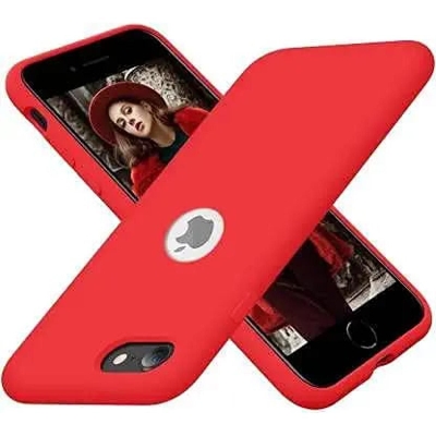 Picture of For iPhone 6 /6s Case Liquid Silicone Matte Shockproof Camera Protection Soft Phone Cover - Mobile Phone - Phone