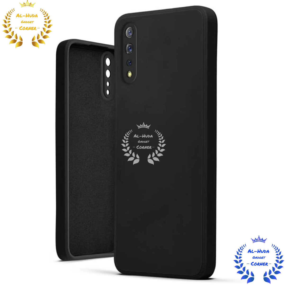 Picture of Shockproof & Transparent Crystal Clear Back Cover Case / Matte Protective Lens Flexible Back Cover for Vivo S1 | Slim Silicone Cover with Soft Lining Shockproof Full Body Bumper Case