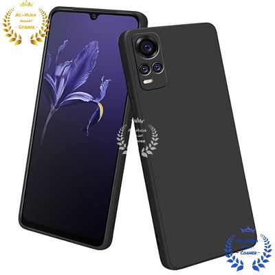 Picture of Shockproof & Transparent Crystal Clear Back Cover Case / Matte Protective Lens Flexible Back Cover for Vivo V20 | Slim Silicone Cover with Soft Lining Shockproof Full Body Bumper Case