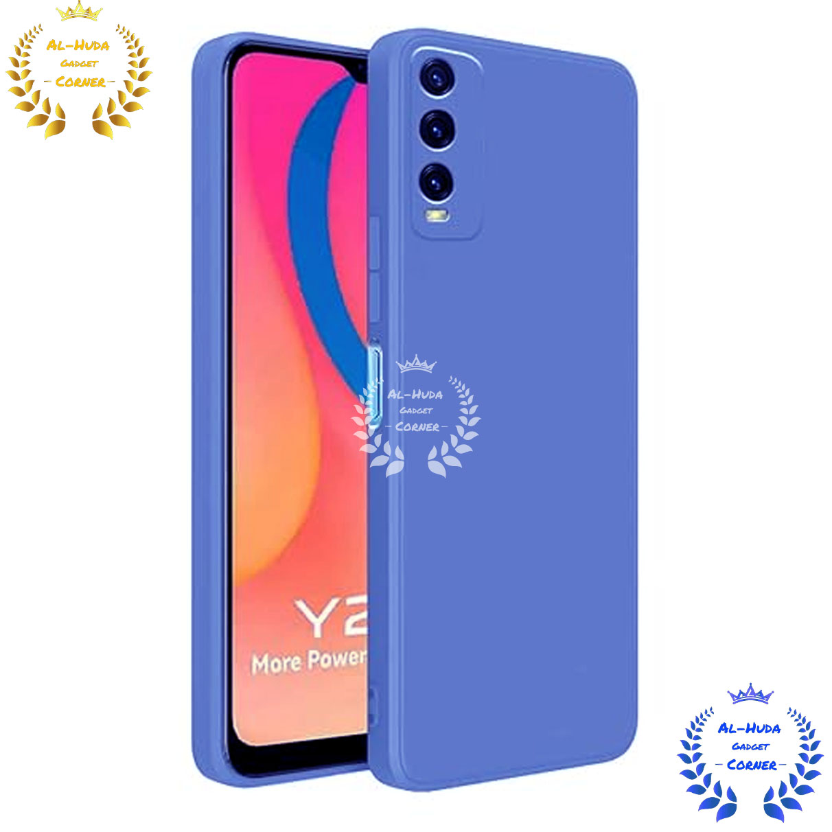 Picture of Shockproof & Transparent Crystal Clear Back Cover Case / Matte Protective Lens Flexible Back Cover for Vivo Y12s / Y20 / Y20i / Y20G / Y20A / Y20T / Y11s | Slim Silicone Cover with Soft Lining Shockproof Full Body Bumper Case