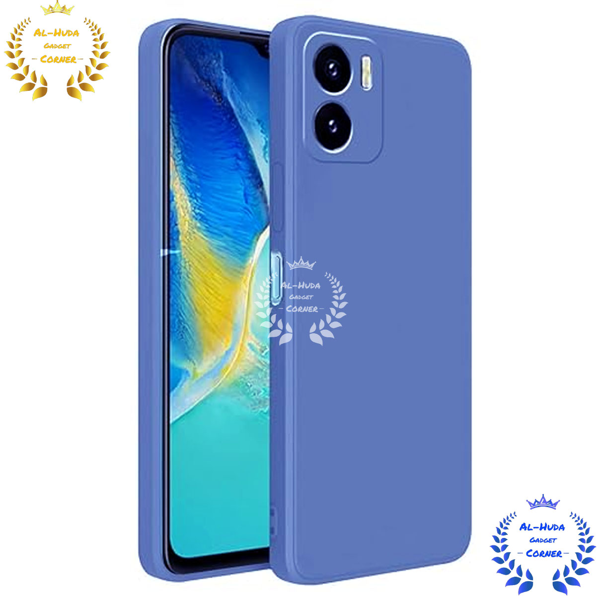Picture of Shockproof & Transparent Crystal Clear Back Cover Case / Matte Protective Lens Flexible Back Cover for Vivo Y15s / Vivo Y01 / Vivo Y15c / Vivo Y15A 2021 | Slim Silicone Cover with Soft Lining Shockproof Full Body Bumper Case