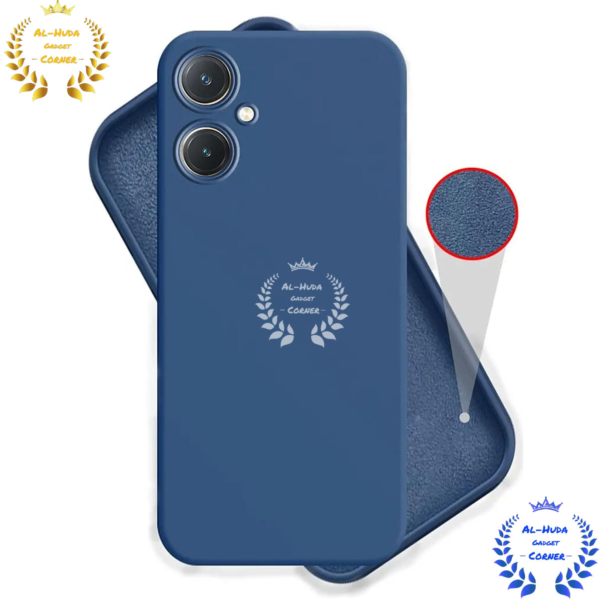 Picture of Shockproof & Transparent Crystal Clear Back Cover Case / Matte Protective Lens Flexible Back Cover for Vivo Y27 4G | Slim Silicone Cover with Soft Lining Shockproof Full Body Bumper Case