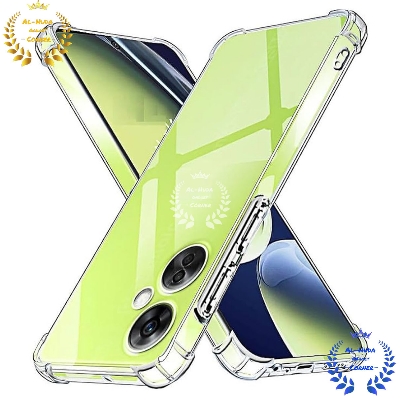 Picture of Shockproof & Transparent Crystal Clear Back Cover Case / Matte Protective Lens Flexible Back Cover for Vivo Y27 4G | Slim Silicone Cover with Soft Lining Shockproof Full Body Bumper Case