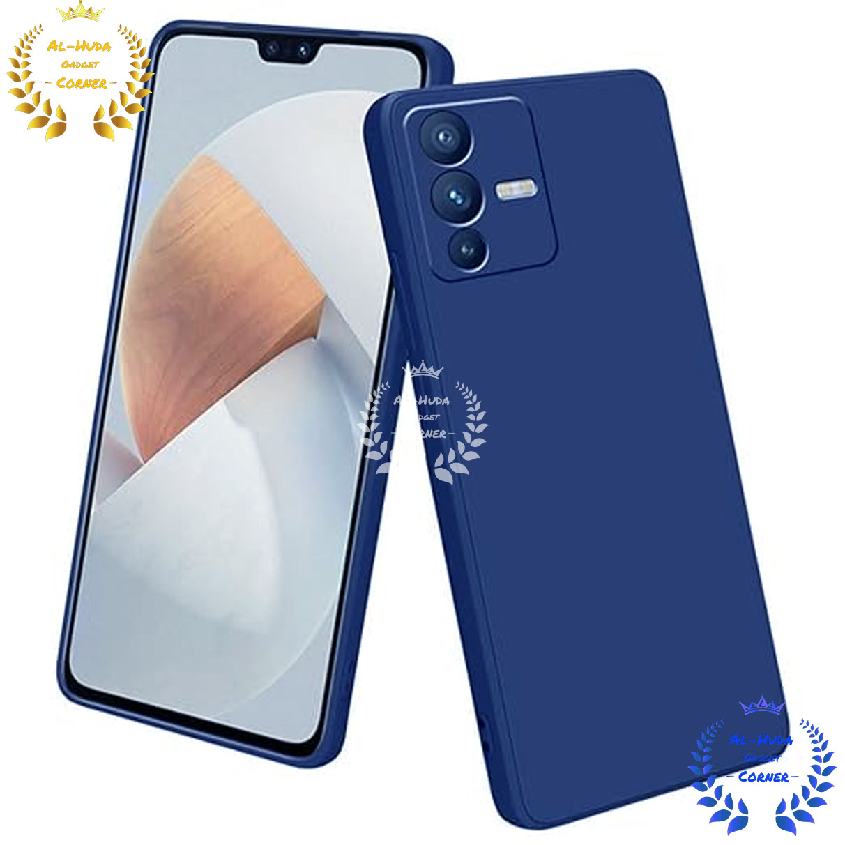 Picture of Shockproof & Transparent Crystal Clear Back Cover Case / Matte Protective Lens Flexible Back Cover for Vivo V23 Pro 5G / Vivo S12 Pro 5G | Slim Silicone Cover with Soft Lining Shockproof Full Body Bumper Case