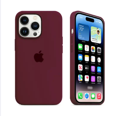 Picture of For apple iPhone 15 2023 Luxury Liquid Silicone Protection Back Cover Soft Case Premium Liquid Silicon Phone Case