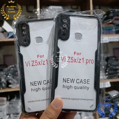 Picture of Xundd Back Cover for Vivo Z1 Pro / Vivo Z5X Transparent Hybrid Hard PC Back Bumper