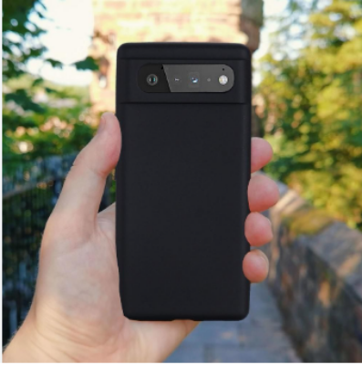 Picture of Google Pixel 6 Sandstone Slim Case Matte Cover from Durable and Reliable - Back Cover