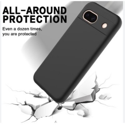 Picture of For Google Pixel 8A Soft Silicon Bumper Case Back Cover