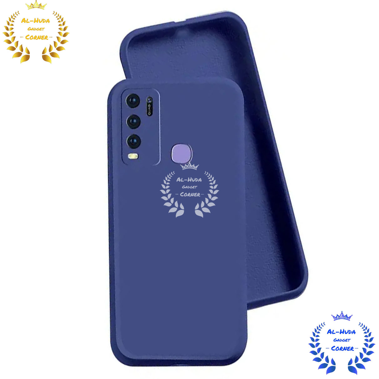 Picture of Shockproof & Transparent Crystal Clear Back Cover Case / Matte Protective Lens Flexible Back Cover for Vivo Y30 / Vivo Y50 / Vivo Y30i | Slim Silicone Cover with Soft Lining Shockproof Full Body Bumper Case
