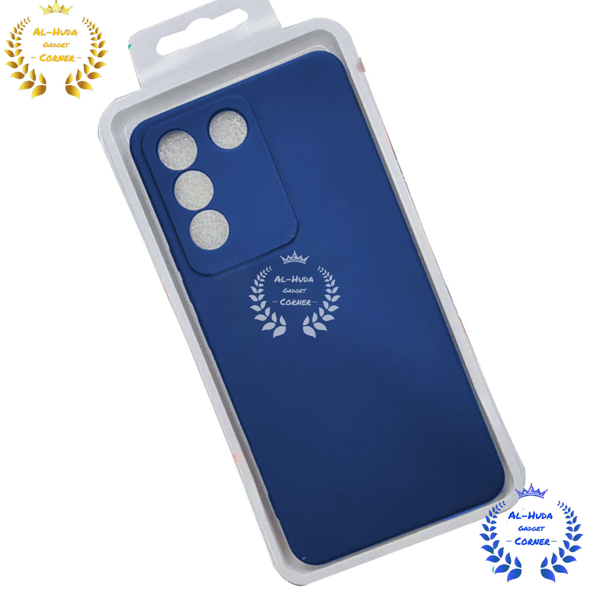 Picture of Shockproof & Transparent Crystal Clear Back Cover Case / Matte Protective Lens Flexible Back Cover for VIVO V27E 5G | Slim Silicone Cover with Soft Lining Shockproof Full Body Bumper Case