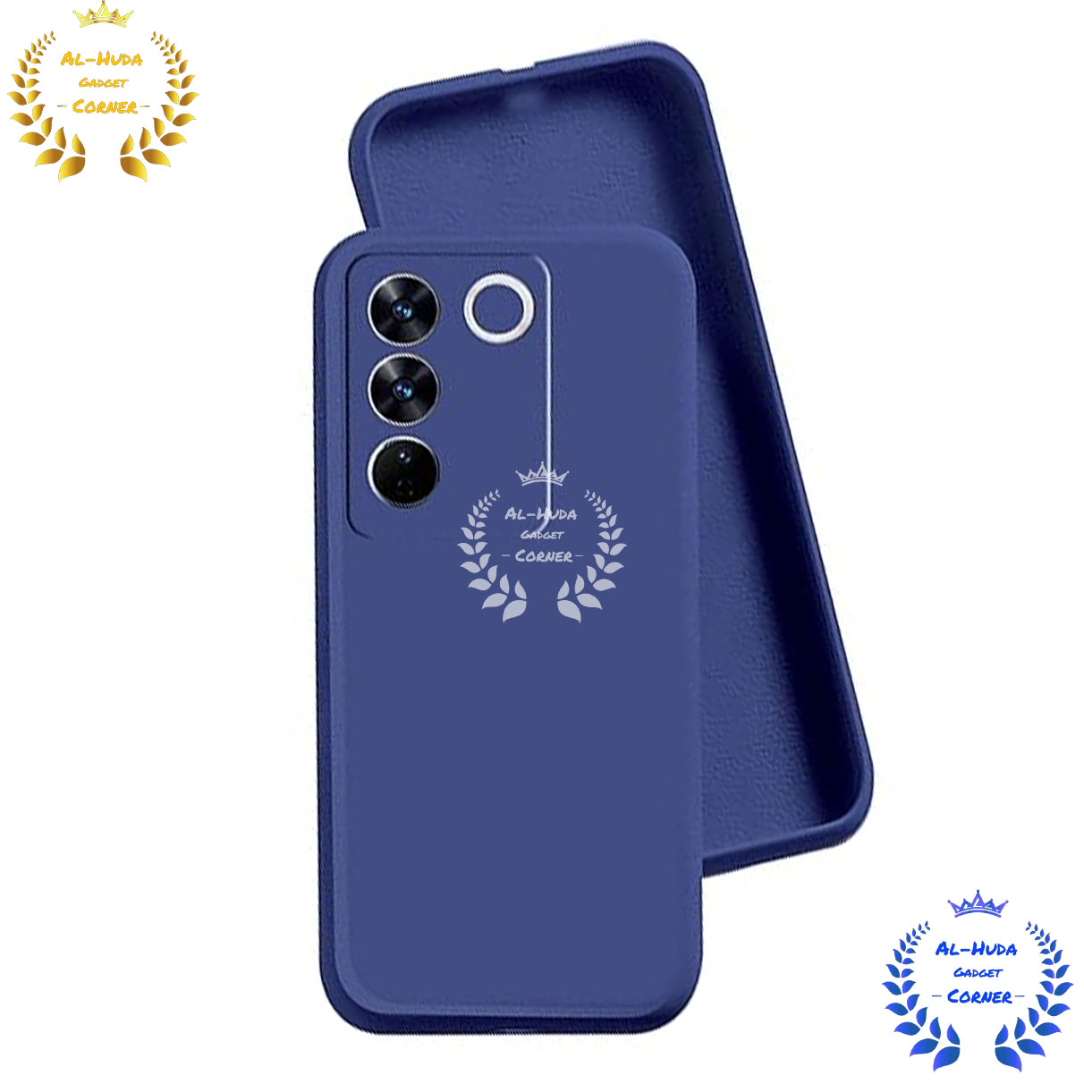 Picture of Shockproof & Transparent Crystal Clear Back Cover Case / Matte Protective Lens Flexible Back Cover for Vivo V27 5G / V27 Pro 5G | Slim Silicone Cover with Soft Lining Shockproof Full Body Bumper Case