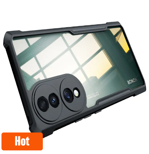 Picture of For Honor 90 Xunddu Protective Back Cover Cases Shockproof Bumper Hard Back Transparent Back Cover