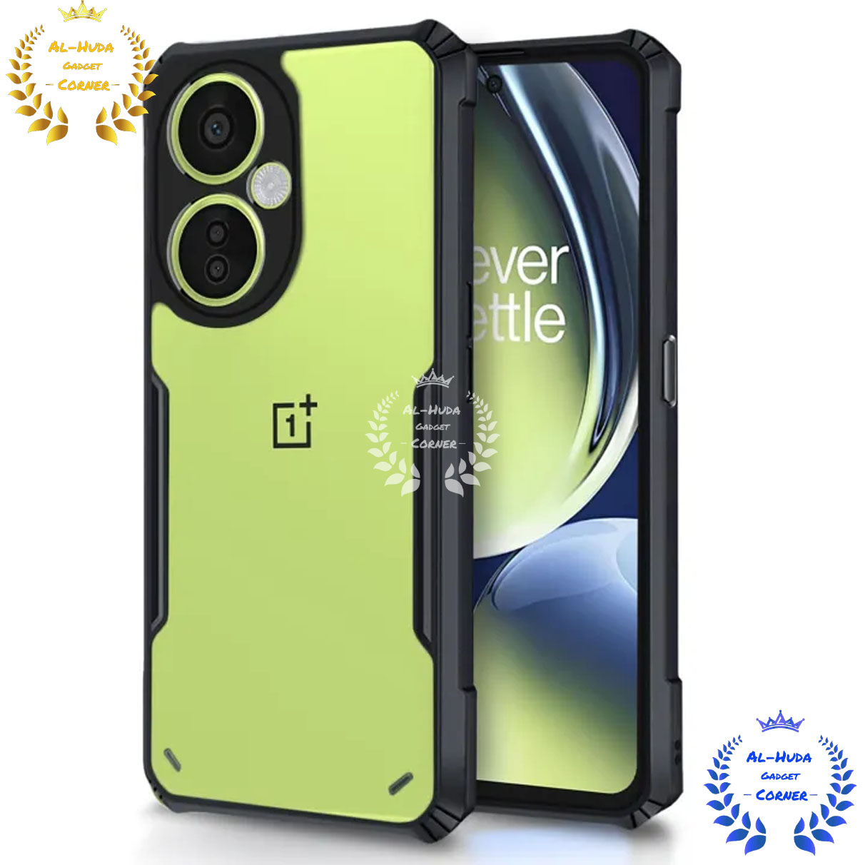 Picture of Shockproof & Transparent Crystal Clear Back Cover Case / Matte Protective Lens Flexible Back Cover for Oneplus Nord N30 se 5g / 1+ Nord N30 se 5g / OPPO A79 5G | Slim Silicone Cover with Soft Lining Shockproof Full Body Bumper Case
