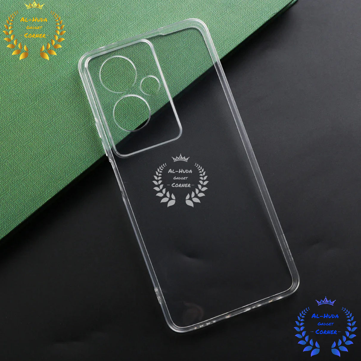 Picture of Shockproof & Transparent Crystal Clear Back Cover Case / Matte Protective Lens Flexible Back Cover for Oneplus Nord N30 se 5g / 1+ Nord N30 se 5g / OPPO A79 5G | Slim Silicone Cover with Soft Lining Shockproof Full Body Bumper Case