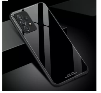 Picture of Samsung Galaxy A73 5G case Glass Phone Case Full Protection Tempered Glass Protetor Back case