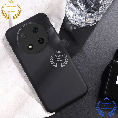 Picture of Shockproof & Transparent Crystal Clear Back Cover Case / Matte Protective Lens Flexible Back Cover for Honor X9c 5G | Slim Silicone Cover with Soft Lining Shockproof Full Body Bumper Case