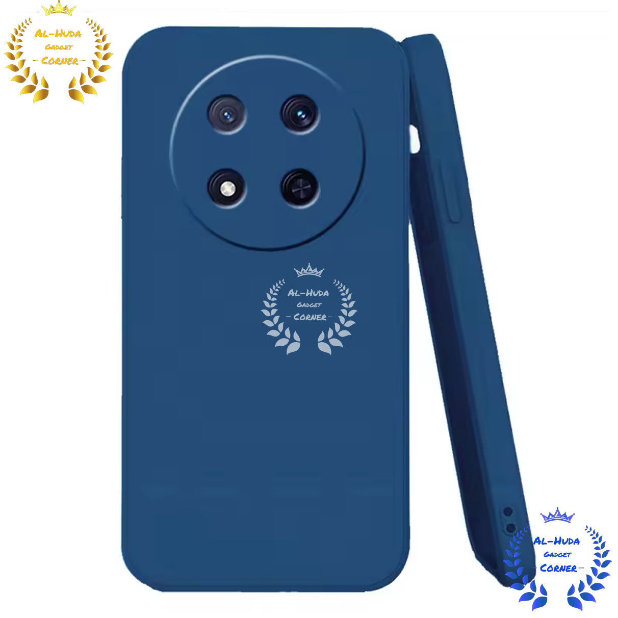 Picture of Shockproof & Transparent Crystal Clear Back Cover Case / Matte Protective Lens Flexible Back Cover for Honor X9c 5G | Slim Silicone Cover with Soft Lining Shockproof Full Body Bumper Case