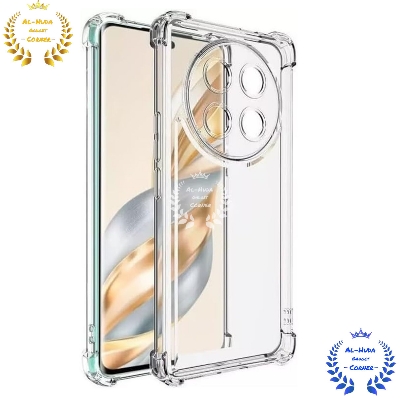 Picture of Shockproof & Transparent Crystal Clear Back Cover Case / Matte Protective Lens Flexible Back Cover for Honor X9c 5G | Slim Silicone Cover with Soft Lining Shockproof Full Body Bumper Case