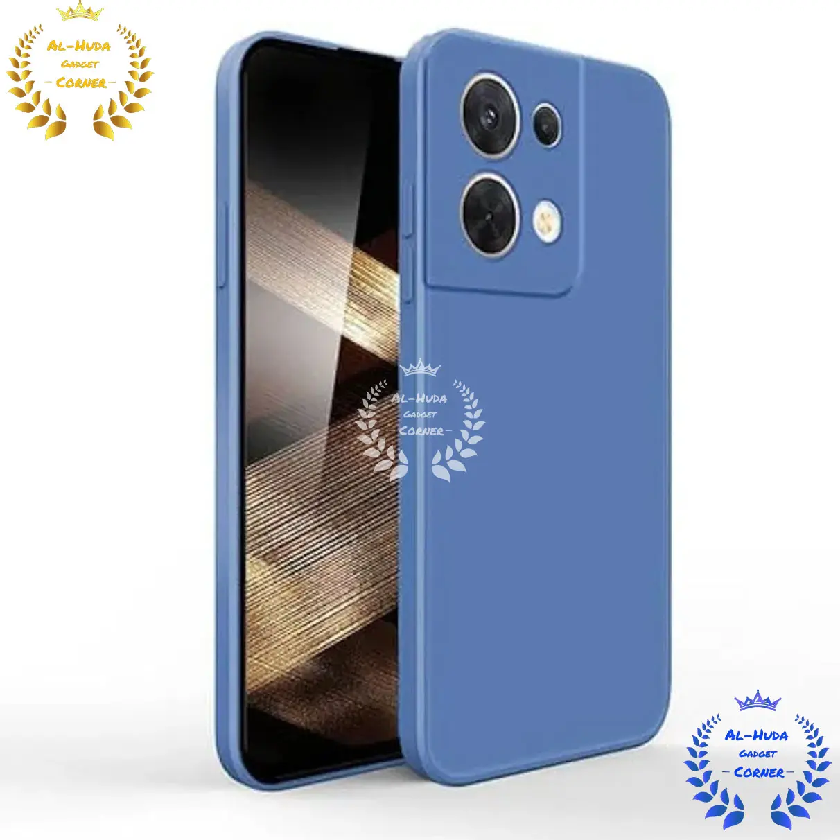 Picture of Shockproof & Transparent Crystal Clear Back Cover Case / Matte Protective Lens Flexible Back Cover for Xiaomi Redmi Note 13 4G | Slim Silicone Cover with Soft Lining Shockproof Full Body Bumper Case