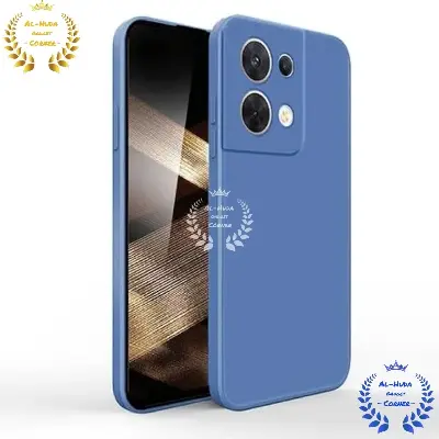 Picture of Shockproof & Transparent Crystal Clear Back Cover Case / Matte Protective Lens Flexible Back Cover for Xiaomi Redmi Note 13 4G | Slim Silicone Cover with Soft Lining Shockproof Full Body Bumper Case