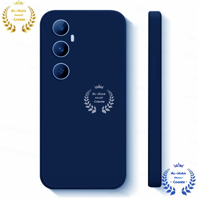 Picture of Shockproof & Transparent Crystal Clear Back Cover Case / Matte Protective Lens Flexible Back Cover for Realme C65 4G | Slim Silicone Cover with Soft Lining Shockproof Full Body Bumper Case
