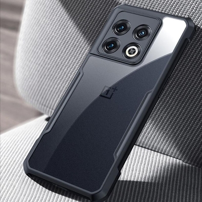 Picture of Oneplus 10 pro (1 + 10 pro) -Shockproof Cushion Back Clear Hard Cover Casing