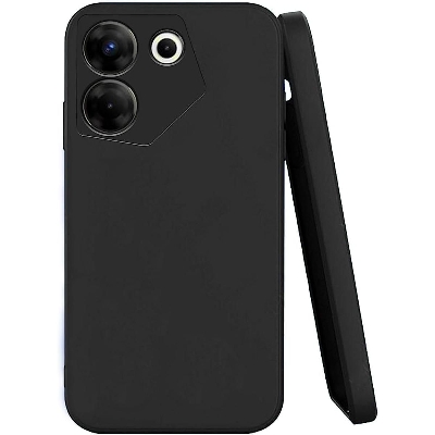Picture of For Tecno Camon 20 Pro Spigen Silicone Fit Designed Soft Gel Rubber Shockproof Back Case Phone Back Cover