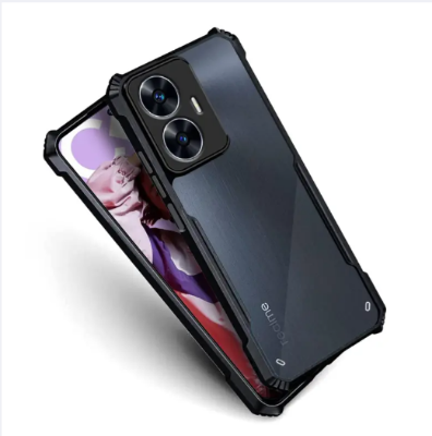 Picture of for realme c55/ narzo n55 soft clear transparent back cover