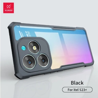 Picture of For Itel S23 Plus Xundd Cases Shockproof Bumper Hard Clear Mobile Phone Case For Itel S23 Plus Back Cover Case