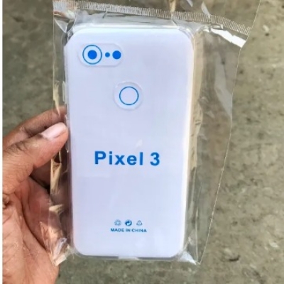 Picture of For Google Pixel 3 Case Slim Fit Soft Clear TPU Shockproof Shell Protective Cover For Google Pixel 3 Case Transparent - Phone - Camera