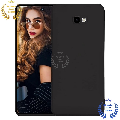 Picture of Shockproof & Transparent Crystal Clear Back Cover Case / Matte Protective Lens Flexible Back Cover for Samsung Galaxy J4+ / Samsung Galaxy J4 Plus | Slim Silicone Cover with Soft Lining Shockproof Full Body Bumper Case