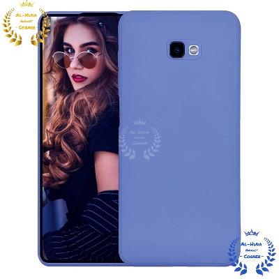 Picture of Shockproof & Transparent Crystal Clear Back Cover Case / Matte Protective Lens Flexible Back Cover for Samsung Galaxy J4+ / Samsung Galaxy J4 Plus | Slim Silicone Cover with Soft Lining Shockproof Full Body Bumper Case