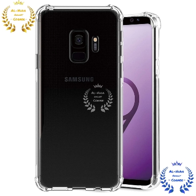 Picture of Shockproof & Transparent Crystal Clear Back Cover Case / Matte Protective Lens Flexible Back Cover for Samsung Galaxy S9 | Slim Silicone Cover with Soft Lining Shockproof Full Body Bumper Case