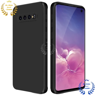Picture of Shockproof & Transparent Crystal Clear Back Cover Case / Matte Protective Lens Flexible Back Cover for Samsung Galaxy S10 4g | Slim Silicone Cover with Soft Lining Shockproof Full Body Bumper Case