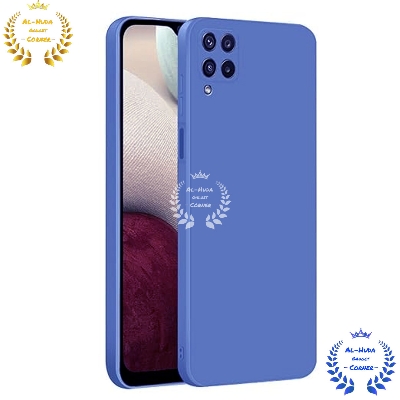 Picture of Shockproof & Transparent Crystal Clear Back Cover Case / Matte Protective Lens Flexible Back Cover for Samsung Galaxy M12 / Samsung Galaxy F12 / Samsung Galaxy A12 | Slim Silicone Cover with Soft Lining Shockproof Full Body Bumper Case