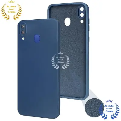 Picture of Shockproof & Transparent Crystal Clear Back Cover Case / Matte Protective Lens Flexible Back Cover for Samsung Galaxy M20 | Slim Silicone Cover with Soft Lining Shockproof Full Body Bumper Case