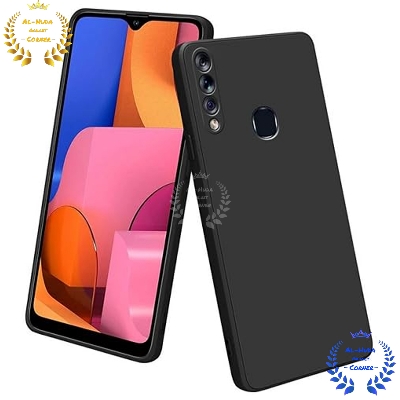 Picture of Shockproof & Transparent Crystal Clear Back Cover Case / Matte Protective Lens Flexible Back Cover for Samsung Galaxy A20s | Slim Silicone Cover with Soft Lining Shockproof Full Body Bumper Case